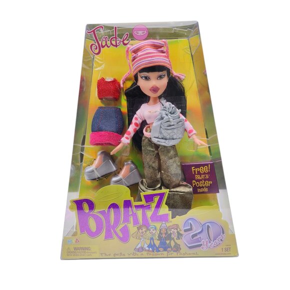 Bratz 20 Years Anniversary Edition Original Fashion Doll Jade Collectible - Picture 1 of 2
